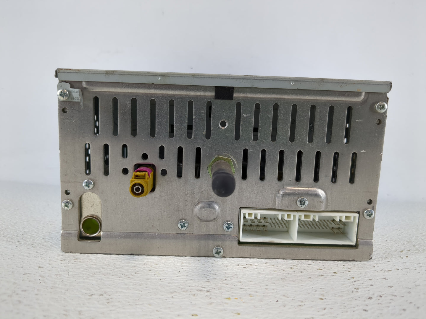 2012-2015 Hyundai Sonata Radio AM FM Cd Player Receiver Replacement P/N:96180-3Q600 Fits Fits 2012 2013 2014 2015 OEM Used A