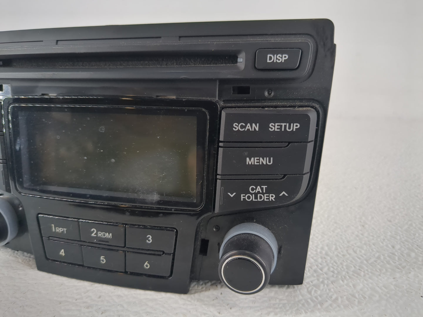 2012-2015 Hyundai Sonata Radio AM FM Cd Player Receiver Replacement P/N:96180-3Q600 Fits Fits 2012 2013 2014 2015 OEM Used A