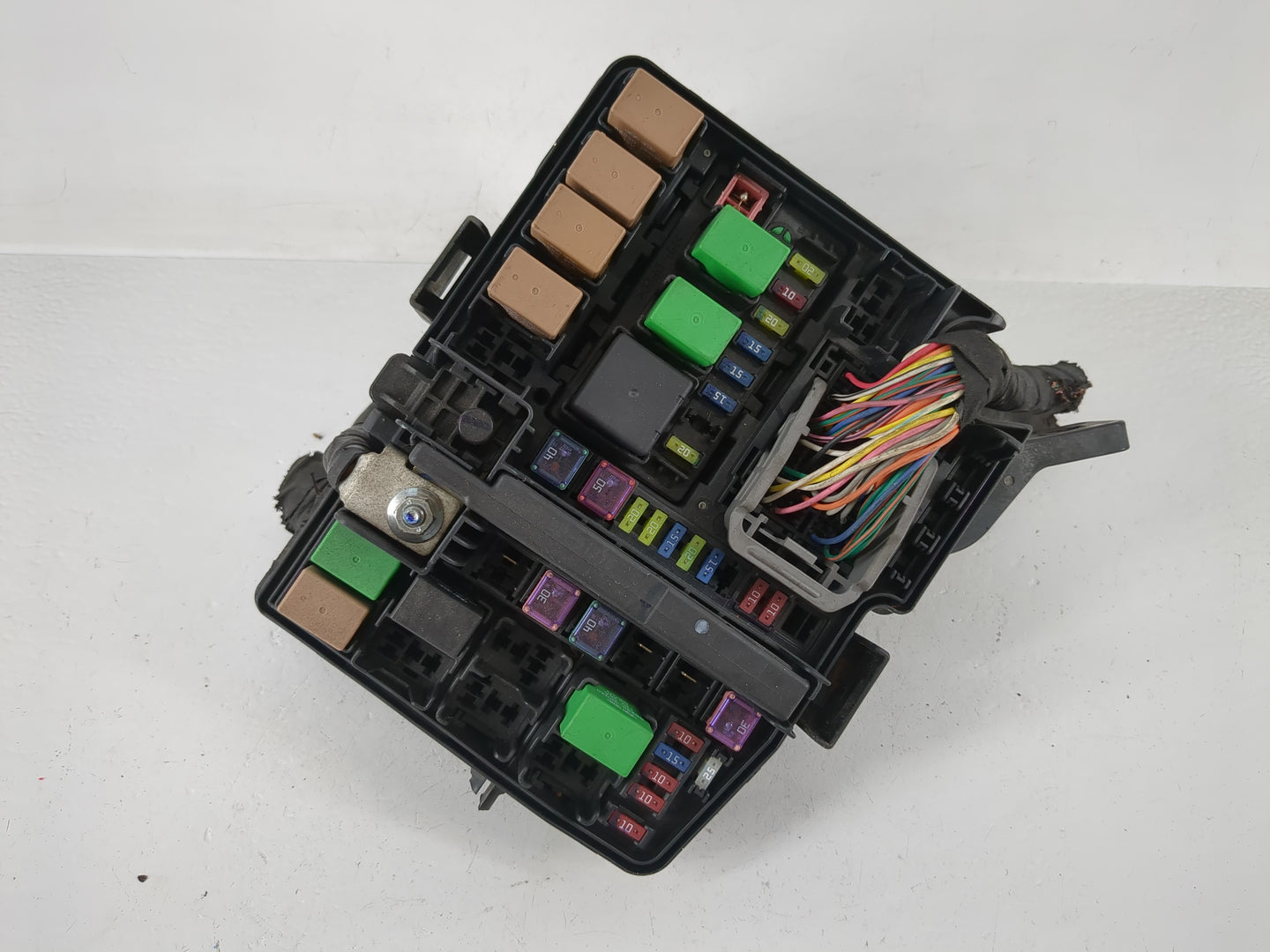 2011-2014 Hyundai Sonata Fusebox Fuse Box Panel Relay Module P/N:91950-3S711 Fits Fits 2011 2012 2013 2014 OEM Used Auto Par