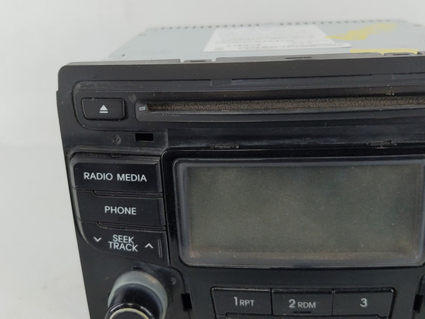2012-2015 Hyundai Sonata Radio AM FM Cd Player Receiver Replacement P/N:96180-3Q6004X Fits Fits 2012 2013 2014 2015 OEM Used