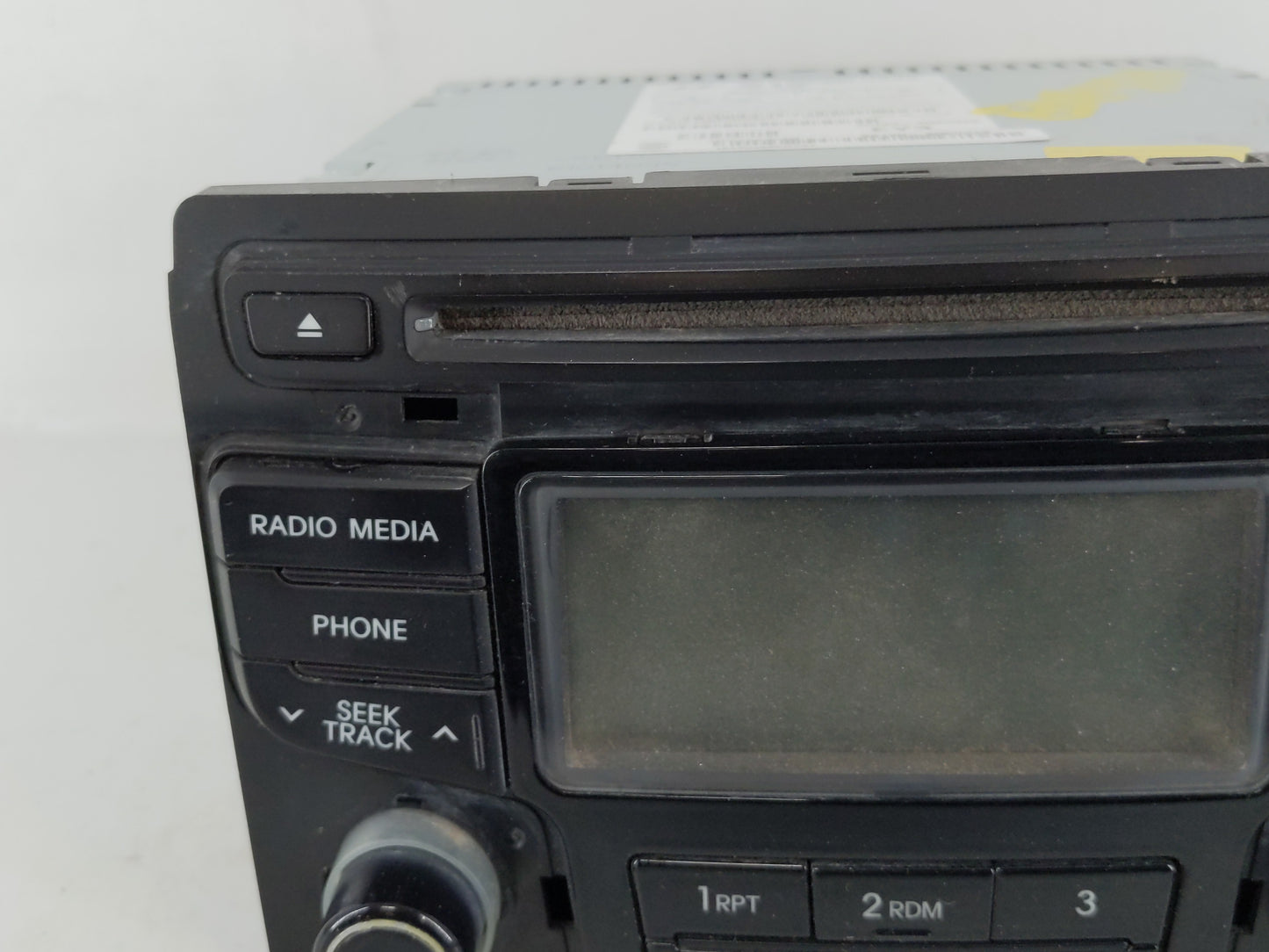 2012-2015 Hyundai Sonata Radio AM FM Cd Player Receiver Replacement P/N:96180-3Q6004X Fits Fits 2012 2013 2014 2015 OEM Used