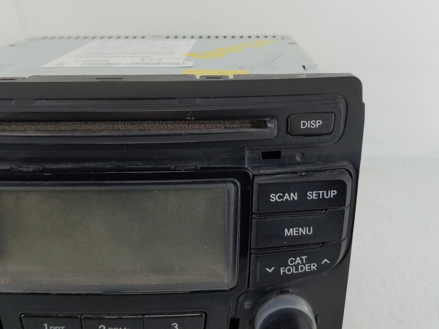 2012-2015 Hyundai Sonata Radio AM FM Cd Player Receiver Replacement P/N:96180-3Q6004X Fits Fits 2012 2013 2014 2015 OEM Used