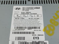 2012-2015 Hyundai Sonata Radio AM FM Cd Player Receiver Replacement P/N:96180-3Q6004X Fits Fits 2012 2013 2014 2015 OEM Used