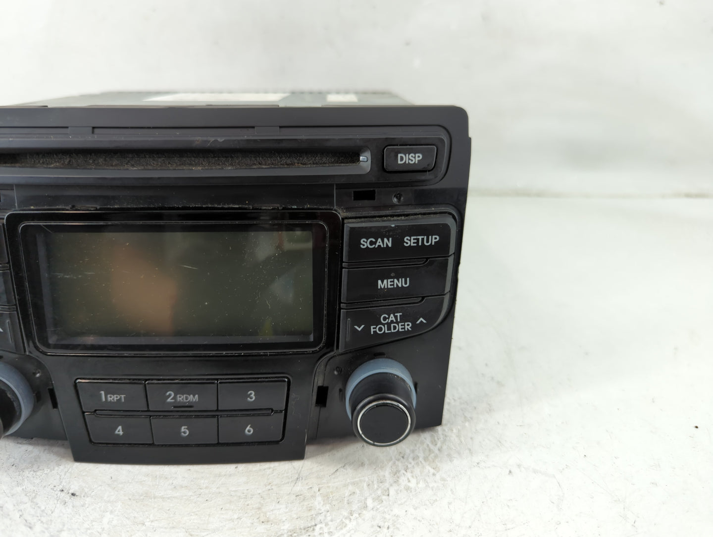 2012-2015 Hyundai Sonata Radio AM FM Cd Player Receiver Replacement P/N:96180-3Q600 Fits Fits 2012 2013 2014 2015 OEM Used A