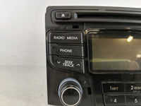 2012-2015 Hyundai Sonata Radio AM FM Cd Player Receiver Replacement P/N:96180-3Q600 Fits Fits 2012 2013 2014 2015 OEM Used A