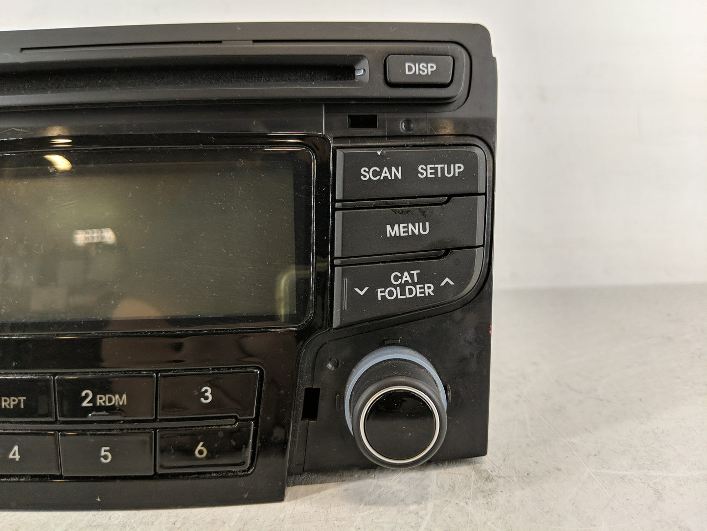 2012-2015 Hyundai Sonata Radio AM FM Cd Player Receiver Replacement P/N:96180-3Q600 Fits Fits 2012 2013 2014 2015 OEM Used A