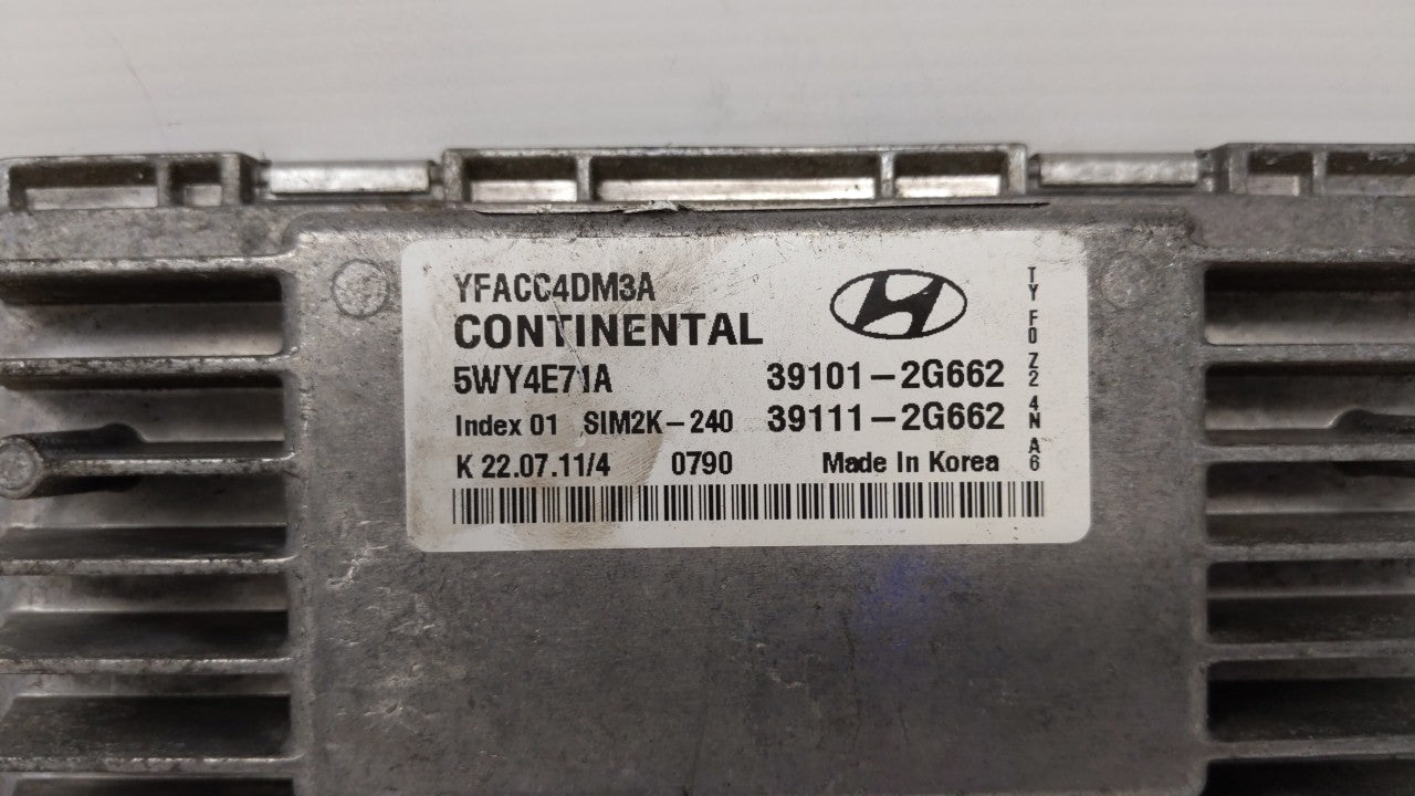 2011-2014 Hyundai Sonata PCM Engine Control Computer ECU ECM PCU OEM P/N:39101-2G661 39111-2G661 Fits Fits 2011 2012 2013 20
