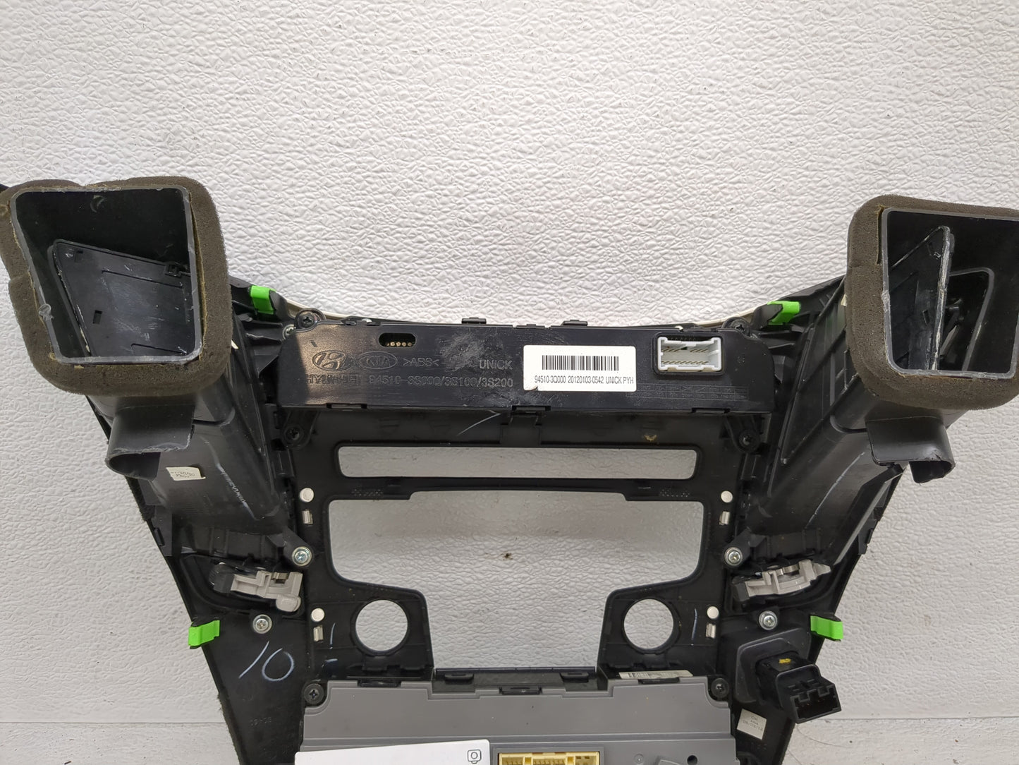 2011-2013 Hyundai Sonata Climate Control Module Temperature AC/Heater Replacement P/N:94510-3S000 Fits Fits 2011 2012 2013 O