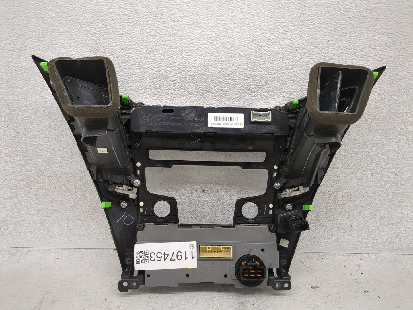 2011-2013 Hyundai Sonata Climate Control Module Temperature AC/Heater Replacement P/N:94510-3S000 Fits Fits 2011 2012 2013 O