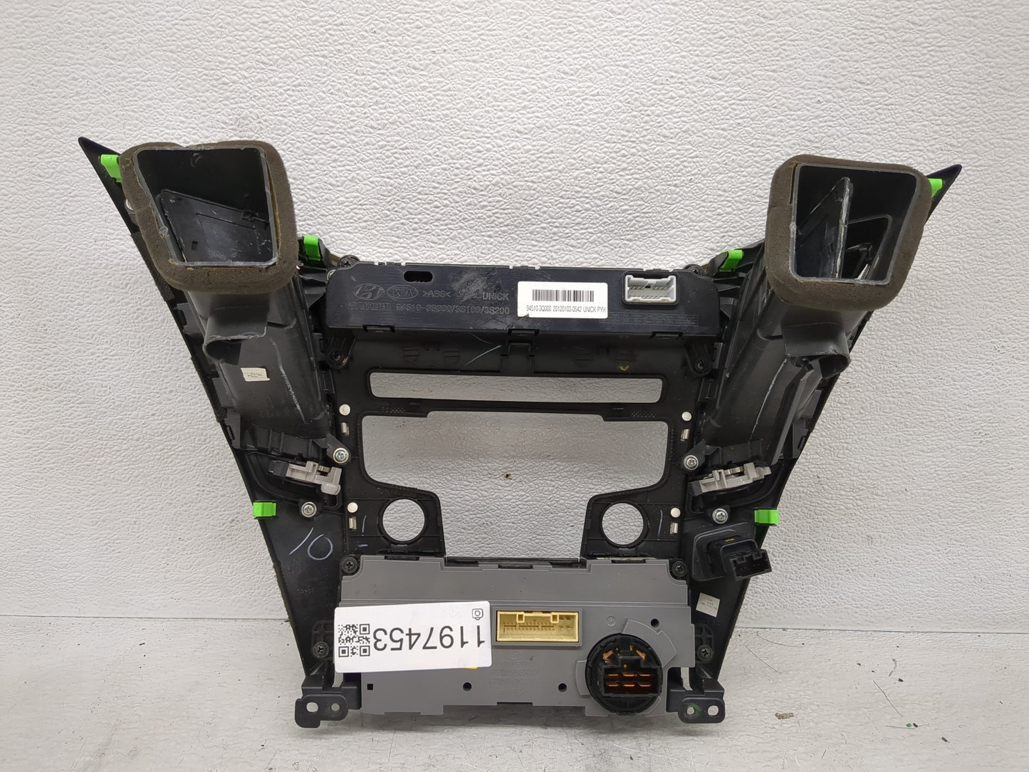 2011-2013 Hyundai Sonata Climate Control Module Temperature AC/Heater Replacement P/N:94510-3S000 Fits Fits 2011 2012 2013 O