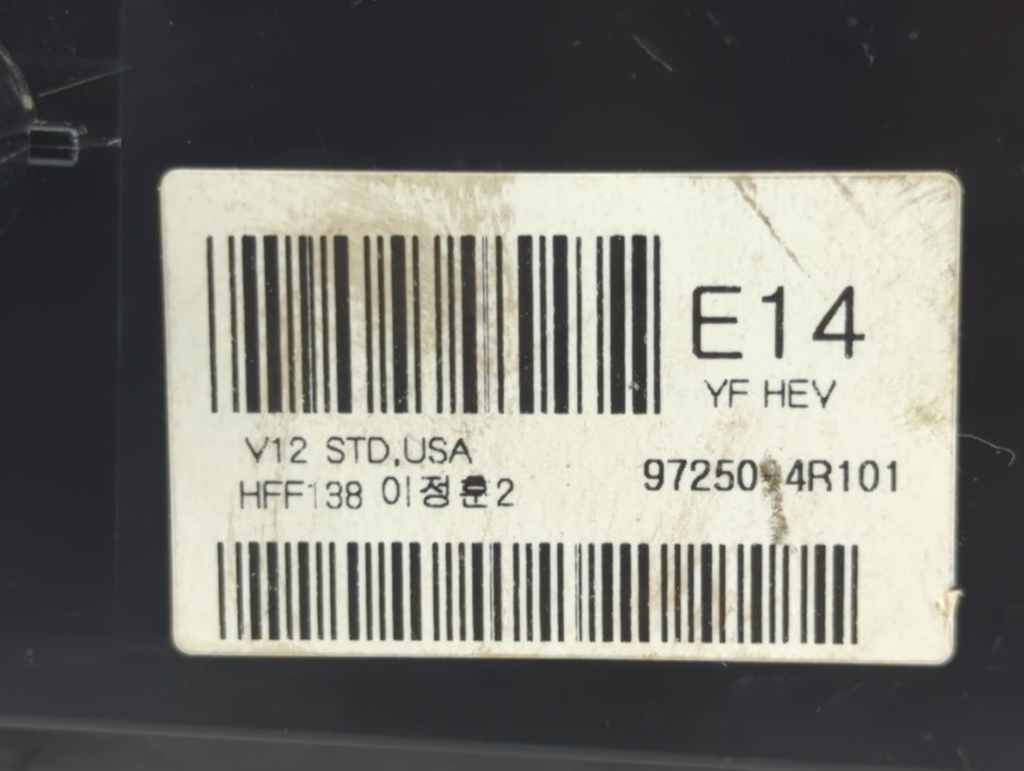 2011-2013 Hyundai Sonata Climate Control Module Temperature AC/Heater Replacement P/N:97250-4R101 Fits Fits 2011 2012 2013 O
