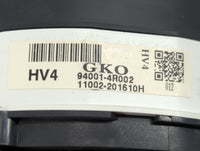 2011-2015 Hyundai Sonata Instrument Cluster Speedometer Gauges P/N:94001-4R002 Fits Fits 2011 2012 2013 2014 2015 OEM Used A