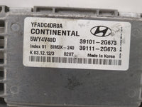 2011-2014 Hyundai Sonata PCM Engine Control Computer ECU ECM PCU OEM P/N:39111-2G673 39101-2G673 Fits Fits 2011 2012 2013 20