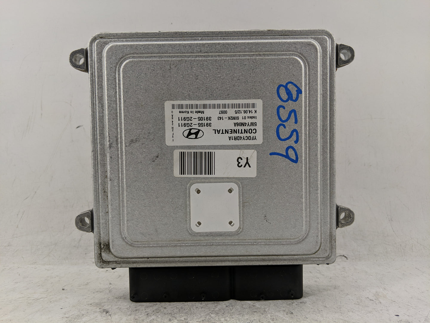 2011-2015 Hyundai Sonata PCM Engine Control Computer ECU ECM PCU OEM P/N:39105-2G911 39155-2G911 Fits OEM Used Auto Parts - 
