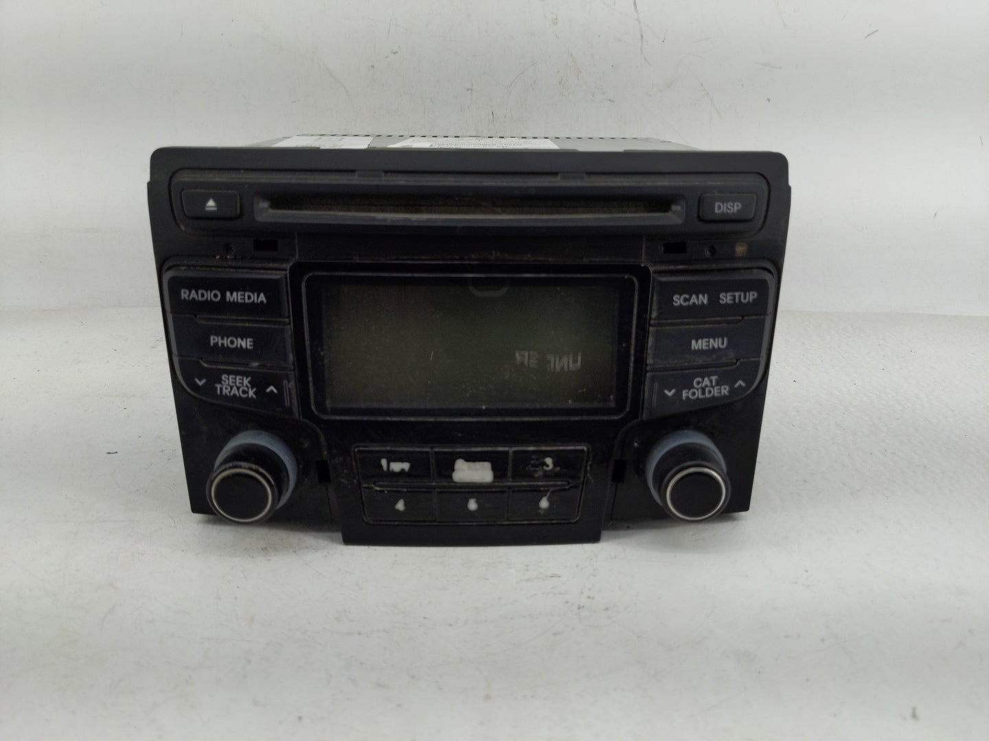 2012-2015 Hyundai Sonata Radio AM FM Cd Player Receiver Replacement P/N:96180-3Q6004X Fits Fits 2012 2013 2014 2015 OEM Used