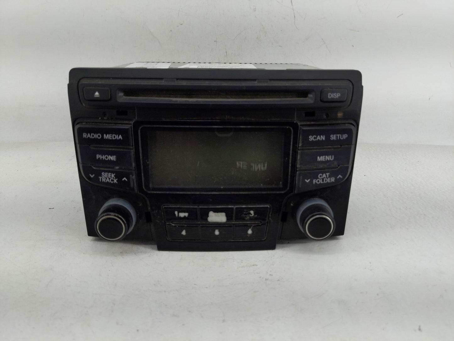 2012-2015 Hyundai Sonata Radio AM FM Cd Player Receiver Replacement P/N:96180-3Q6004X Fits Fits 2012 2013 2014 2015 OEM Used