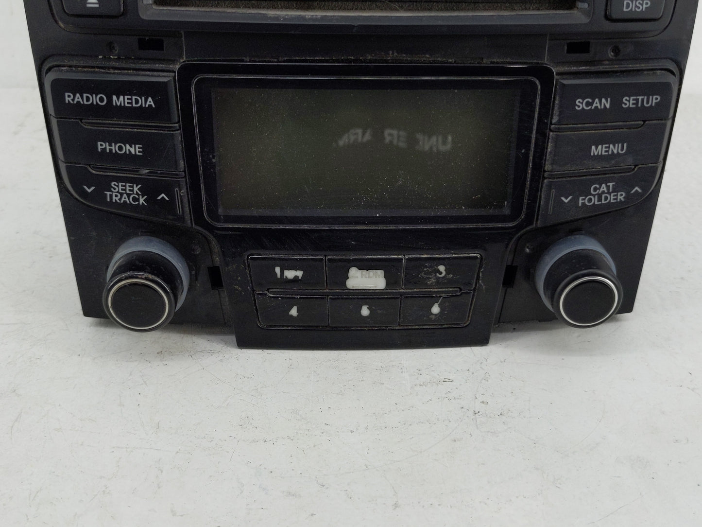 2012-2015 Hyundai Sonata Radio AM FM Cd Player Receiver Replacement P/N:96180-3Q6004X Fits Fits 2012 2013 2014 2015 OEM Used