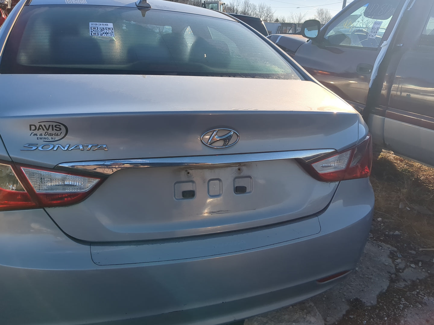 2011-2014 Hyundai Sonata Trunk/decklid/hatch/tailgate Oem 1234798 - Oemusedautoparts1.com
