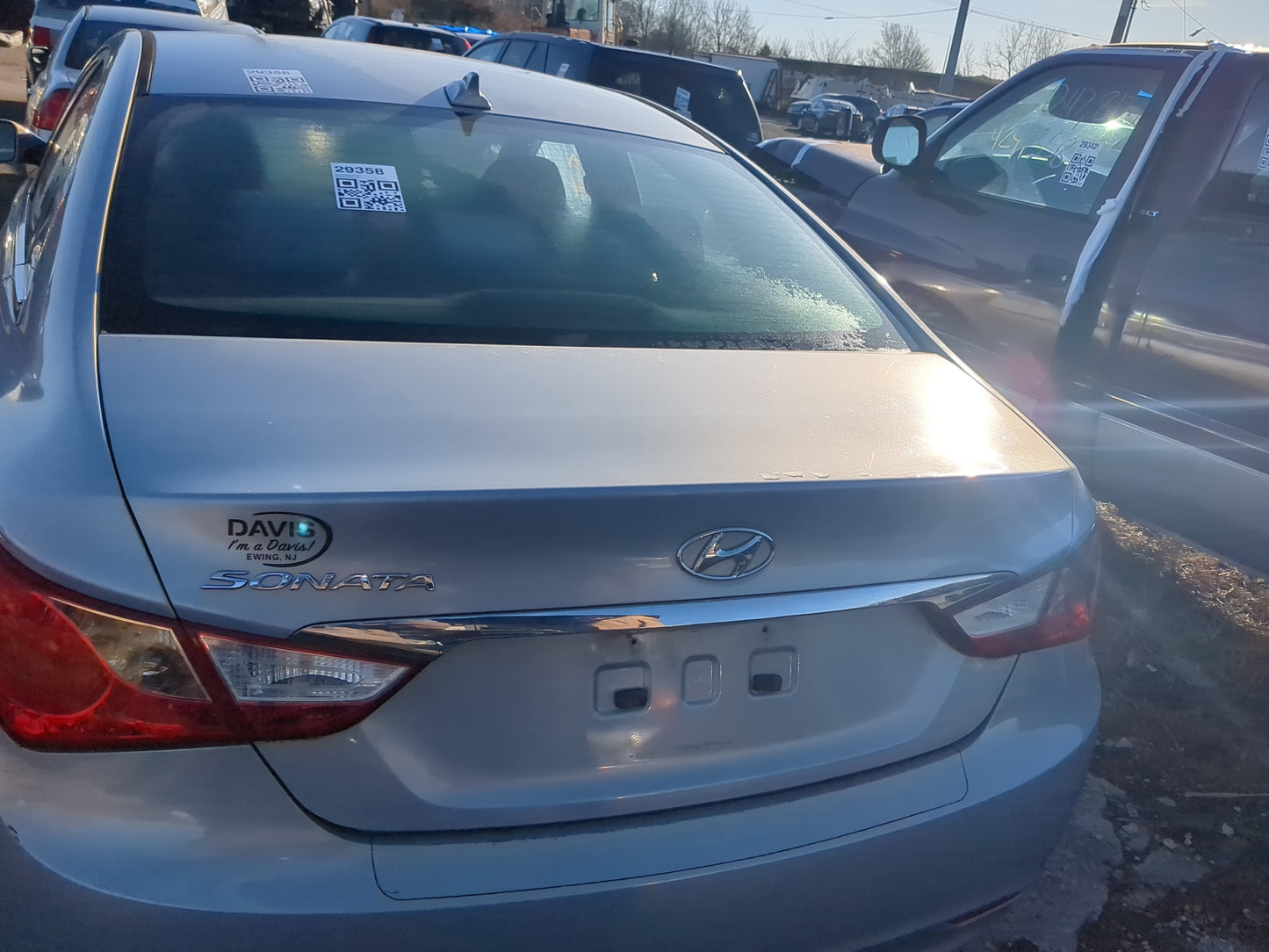 2011-2014 Hyundai Sonata Trunk/decklid/hatch/tailgate Oem 1234798 - Oemusedautoparts1.com