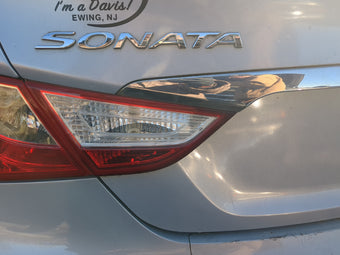 compare product 2011-2014 Hyundai Sonata Driver Left Side Deck Lid Mounted Tail Light 1234822