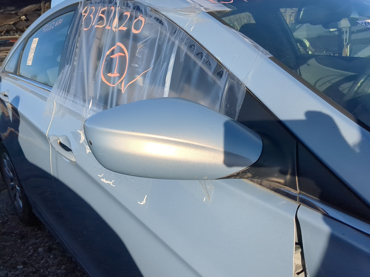 2011-2014 Hyundai Sonata Passenger Side View Mirror - Right Door Mirror OEM Used - Oemusedautoparts1.com