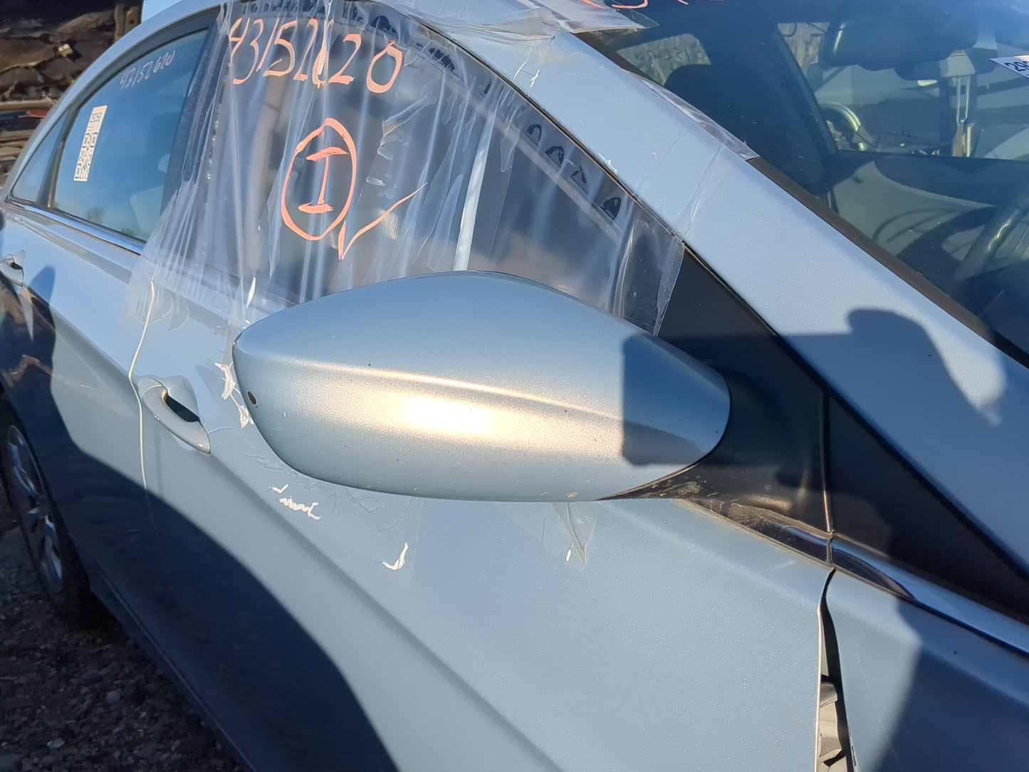 2011-2014 Hyundai Sonata Passenger Side View Mirror - Right Door Mirror OEM Used - Oemusedautoparts1.com