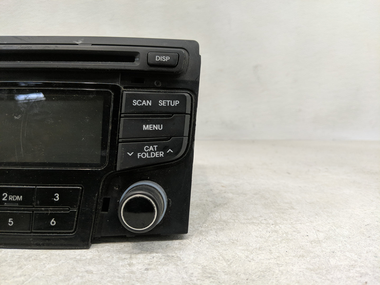 2012-2015 Hyundai Sonata Radio AM FM Cd Player Receiver Replacement Fits Fits 2012 2013 2014 2015 OEM Used Auto Parts - Oemu