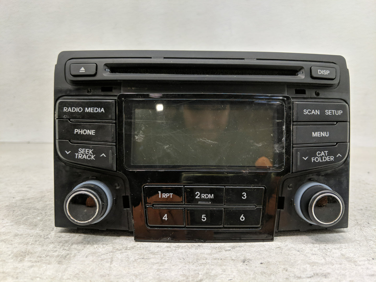2012-2015 Hyundai Sonata Radio AM FM Cd Player Receiver Replacement P/N:96180-3Q700 96180-3Q6004X Fits Fits 2012 2013 2014 2