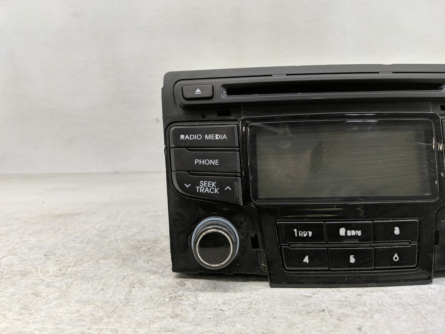 2012-2015 Hyundai Sonata Radio AM FM Cd Player Receiver Replacement P/N:96180-3Q6004X Fits Fits 2012 2013 2014 2015 OEM Used