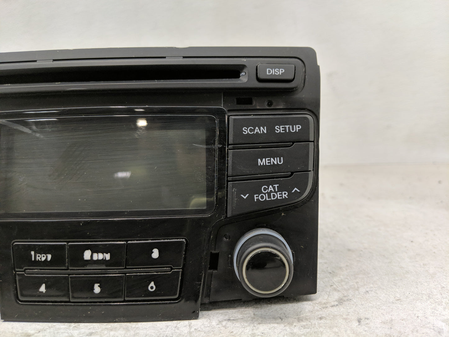 2012-2015 Hyundai Sonata Radio AM FM Cd Player Receiver Replacement P/N:96180-3Q6004X Fits Fits 2012 2013 2014 2015 OEM Used