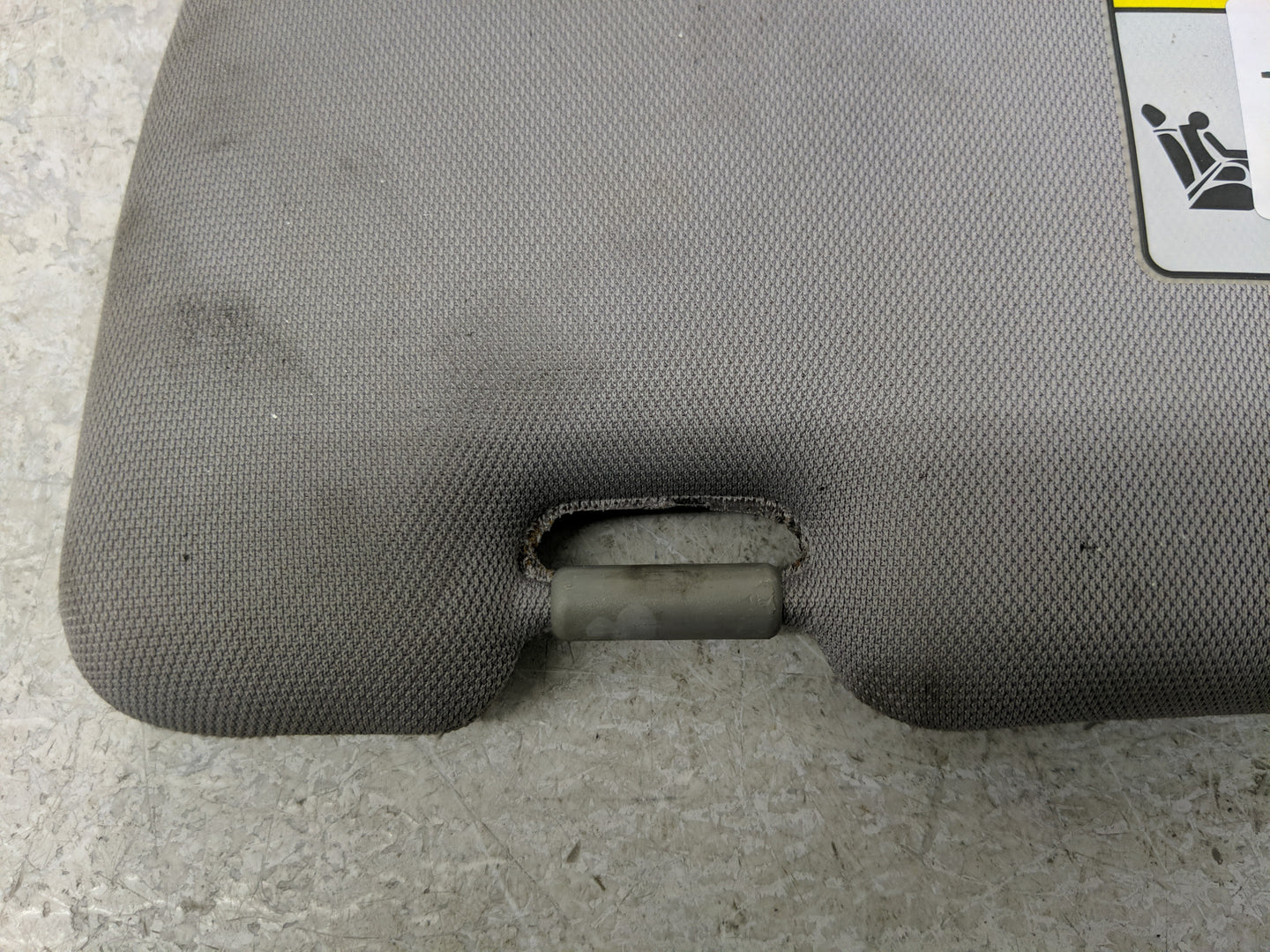 2011-2014 Hyundai Sonata Sun Visor Shade Replacement Passenger Right Mirror Fits Fits 2011 2012 2013 2014 OEM Used Auto Part