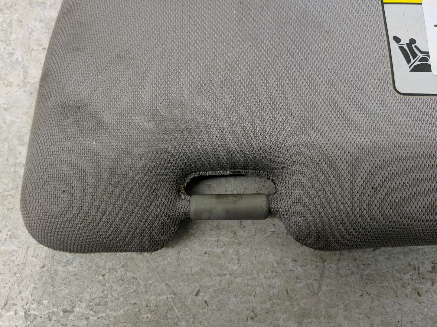 2011-2014 Hyundai Sonata Sun Visor Shade Replacement Passenger Right Mirror Fits Fits 2011 2012 2013 2014 OEM Used Auto Part