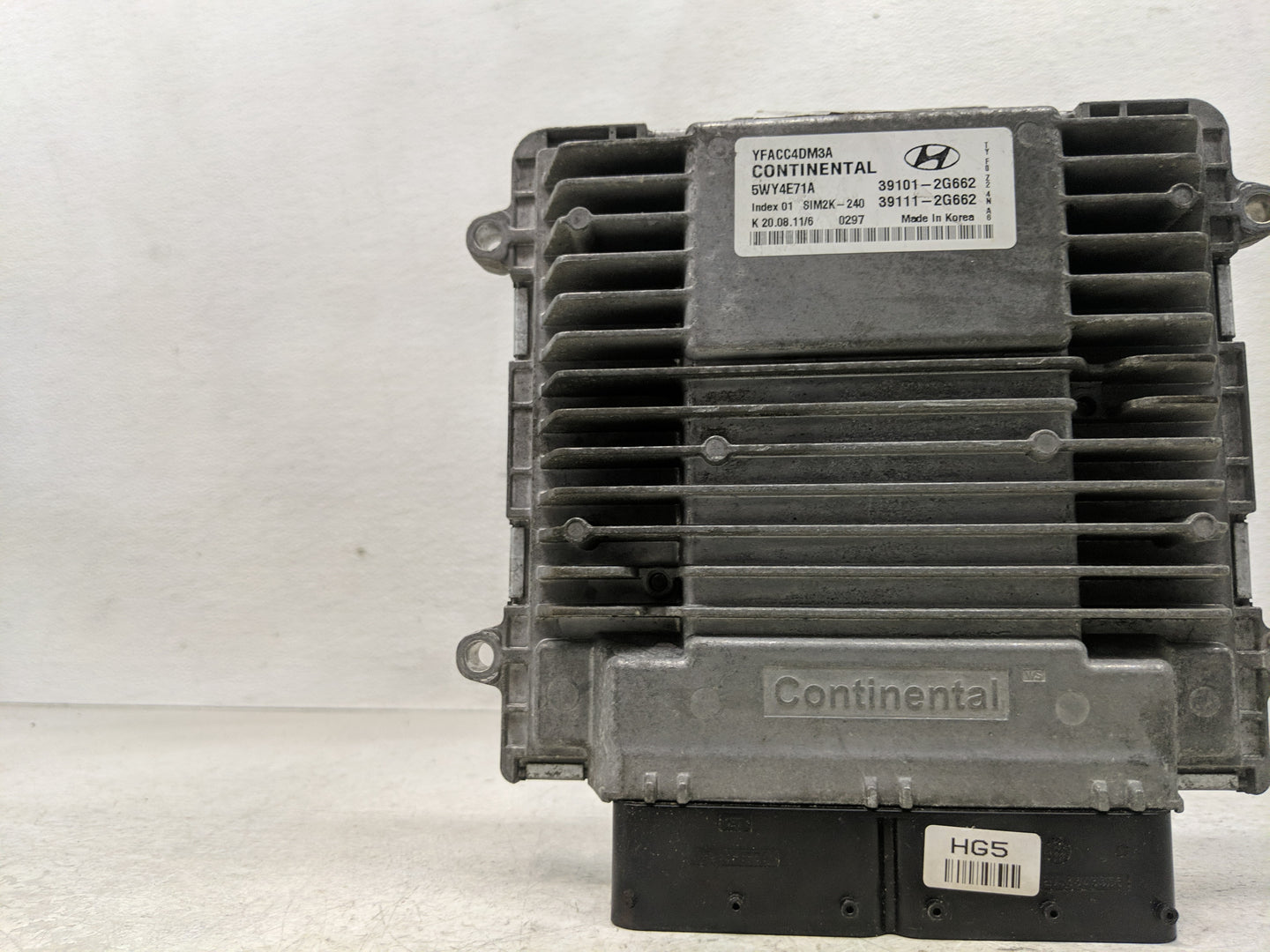 2011-2014 Hyundai Sonata PCM Engine Control Computer ECU ECM PCU OEM P/N:39111-2G662 39101-2G662 Fits Fits 2011 2012 2013 20