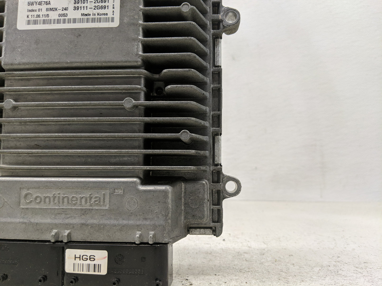 2011-2014 Hyundai Sonata PCM Engine Control Computer ECU ECM PCU OEM P/N:39111-2G691 39101-2G691 Fits Fits 2011 2012 2013 20