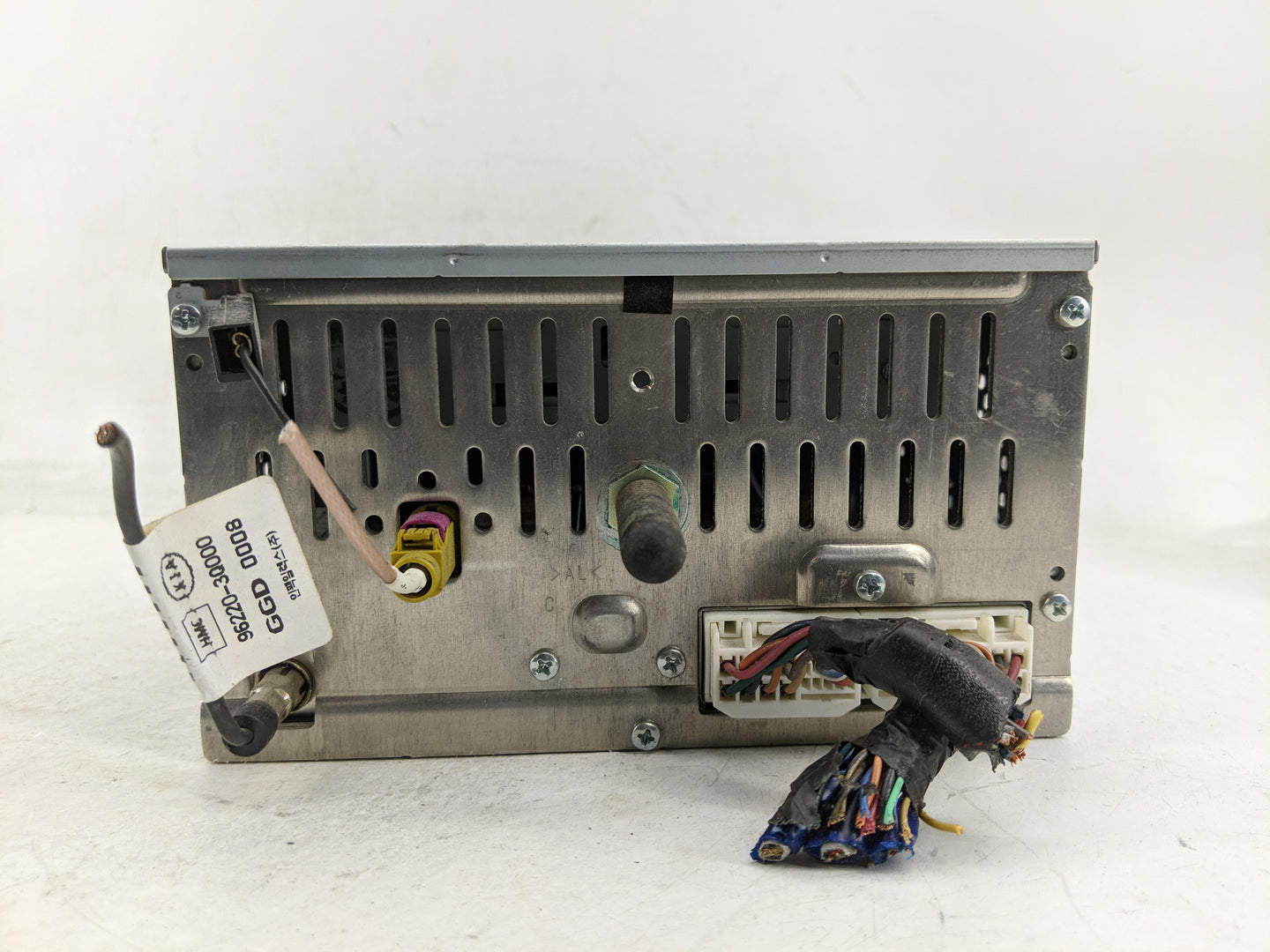2012-2015 Hyundai Sonata Radio AM FM Cd Player Receiver Replacement P/N:96180-3Q600 Fits Fits 2012 2013 2014 2015 OEM Used A