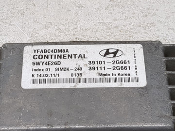 2011-2014 Hyundai Sonata PCM Engine Control Computer ECU ECM PCU OEM Fits OEM Used Auto Parts - Oemusedautoparts1.com