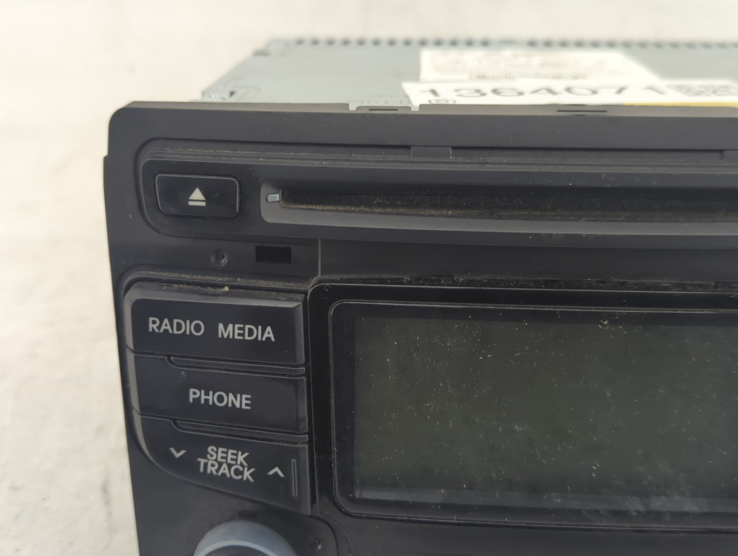 2012-2015 Hyundai Sonata Radio AM FM Cd Player Receiver Replacement P/N:96180-3Q600 Fits Fits 2012 2013 2014 2015 OEM Used A