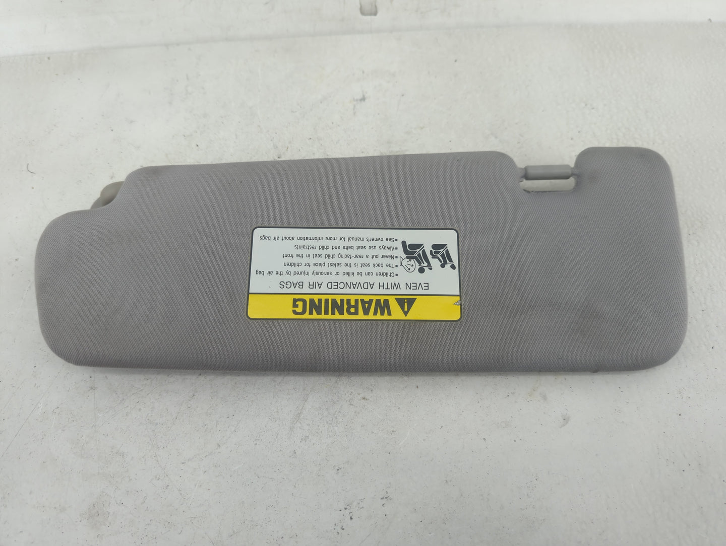 2012-2014 Hyundai Sonata Sun Visor Shade Replacement Passenger Right Mirror Fits Fits 2012 2013 2014 OEM Used Auto Parts - O