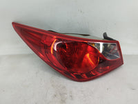 2011-2014 Hyundai Sonata Tail Light Assembly Passenger Right OEM Fits Fits 2011 2012 2013 2014 OEM Used Auto Parts - Oemused