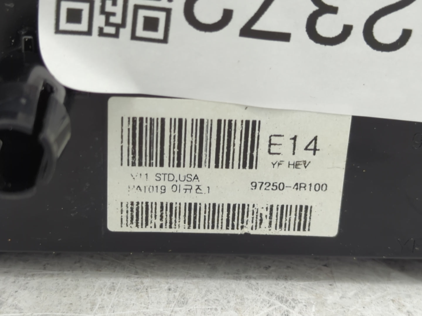 2011-2013 Hyundai Sonata Climate Control Module Temperature AC/Heater Replacement P/N:97250-4B100 Fits Fits 2011 2012 2013 O