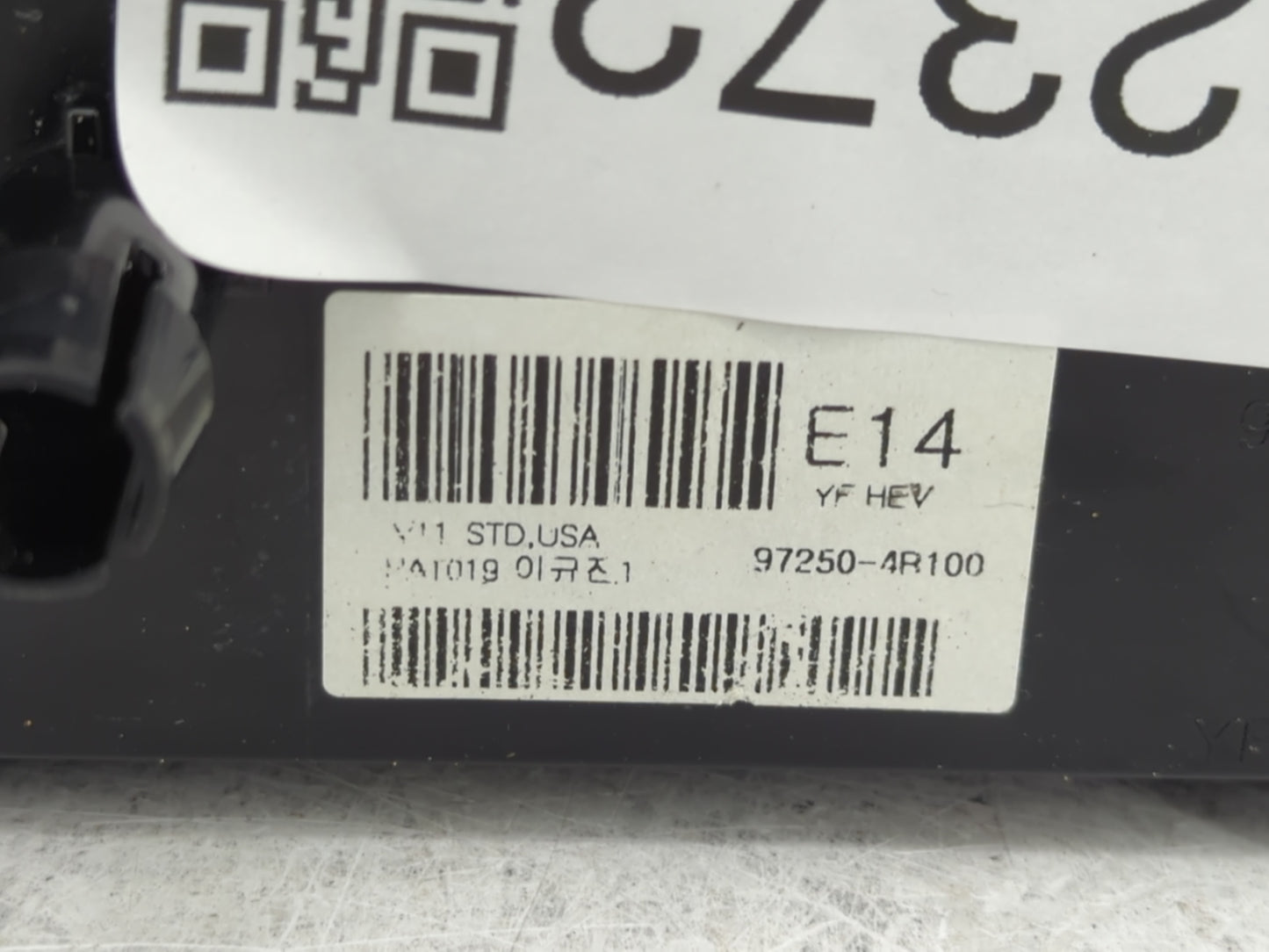 2011-2013 Hyundai Sonata Climate Control Module Temperature AC/Heater Replacement P/N:97250-4B100 Fits Fits 2011 2012 2013 O