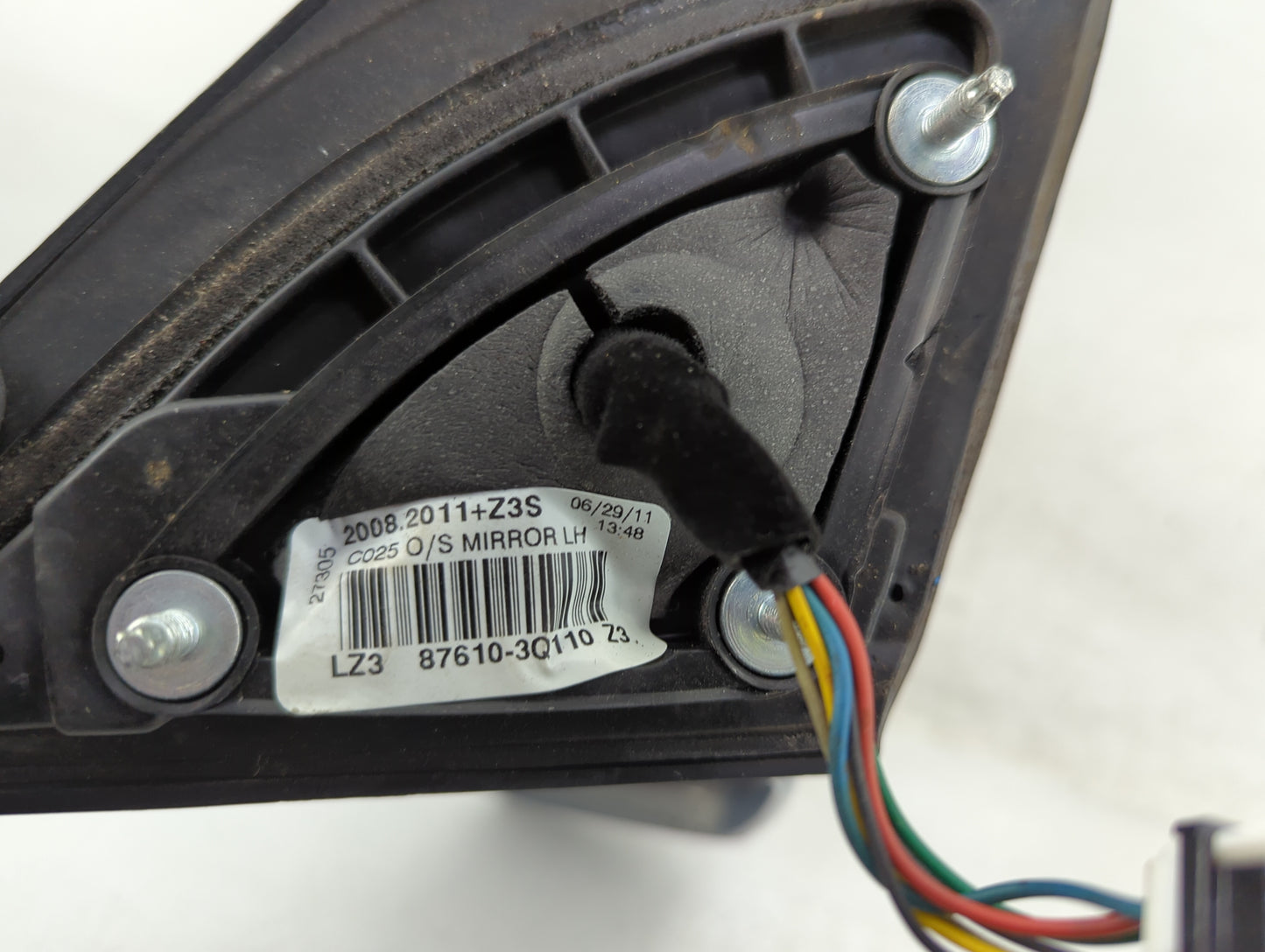 2011-2014 Hyundai Sonata Driver Side View Mirror - Left Door Mirror OEM Used - Oemusedautoparts1.com