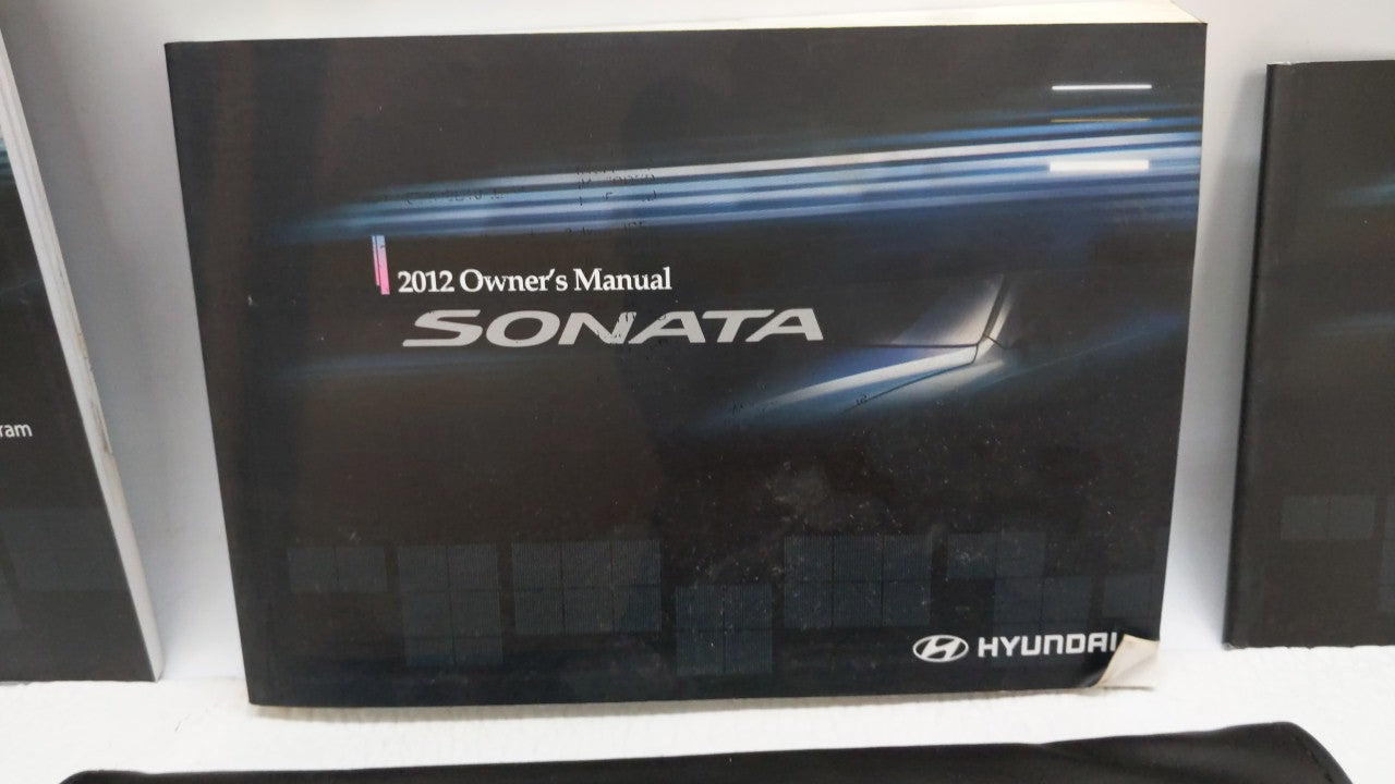 2012 Hyundai Sonata Owners Manual Book Guide OEM Used Auto Parts - Oemusedautoparts1.com