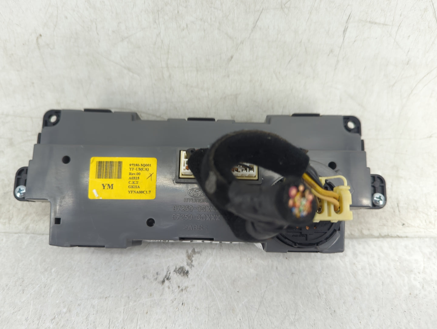 2011-2013 Hyundai Sonata Climate Control Module Temperature AC/Heater Replacement P/N:97250-3Q001 97250-3QXXX Fits OEM Used 