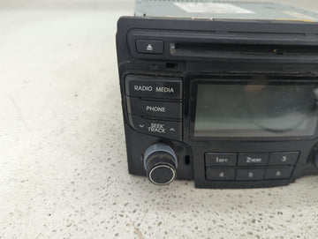2012-2014 Hyundai Sonata Radio AM FM Cd Player Receiver Replacement P/N:96190-3Q700 Fits Fits 2012 2013 2014 OEM Used Auto Parts