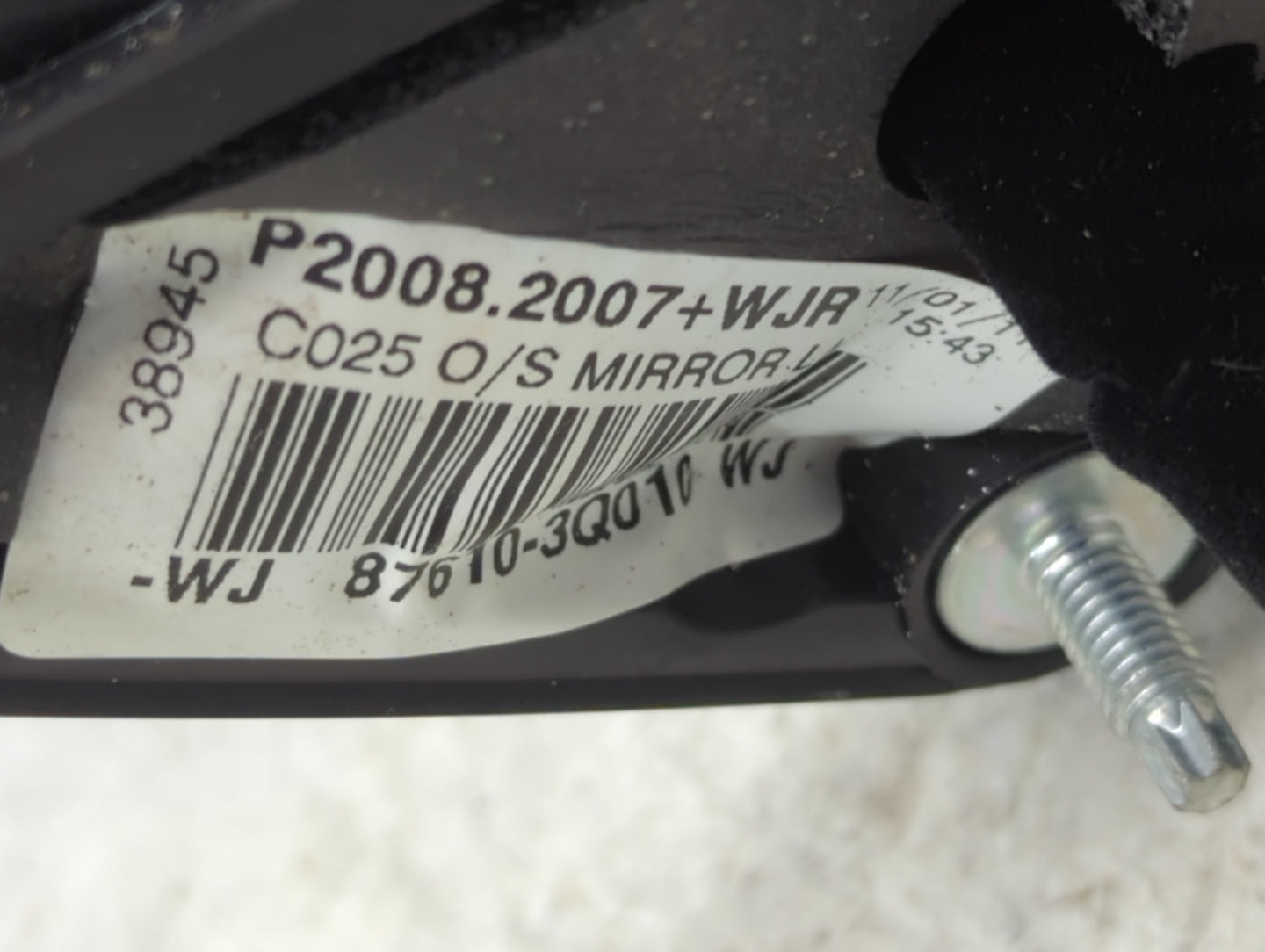 2011-2014 Hyundai Sonata Driver Side View Mirror - Left Door Mirror OEM Used - Oemusedautoparts1.com