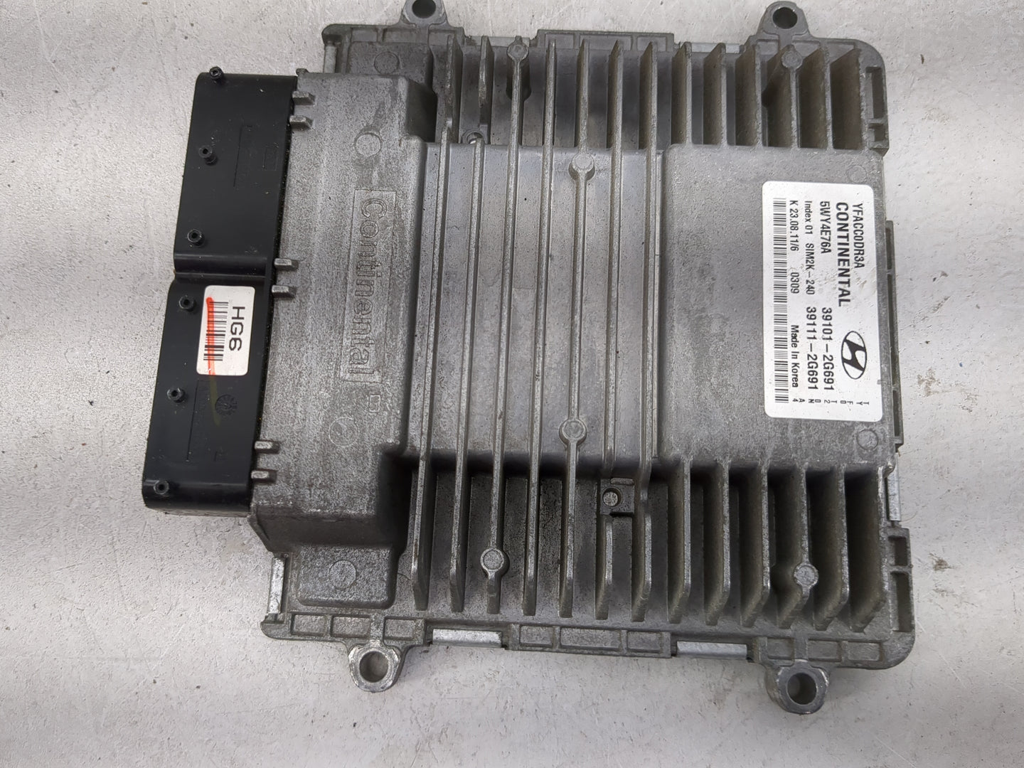 2011-2014 Hyundai Sonata PCM Engine Control Computer ECU ECM PCU OEM P/N:39111-2G691 39101-2G691 Fits Fits 2011 2012 2013 20