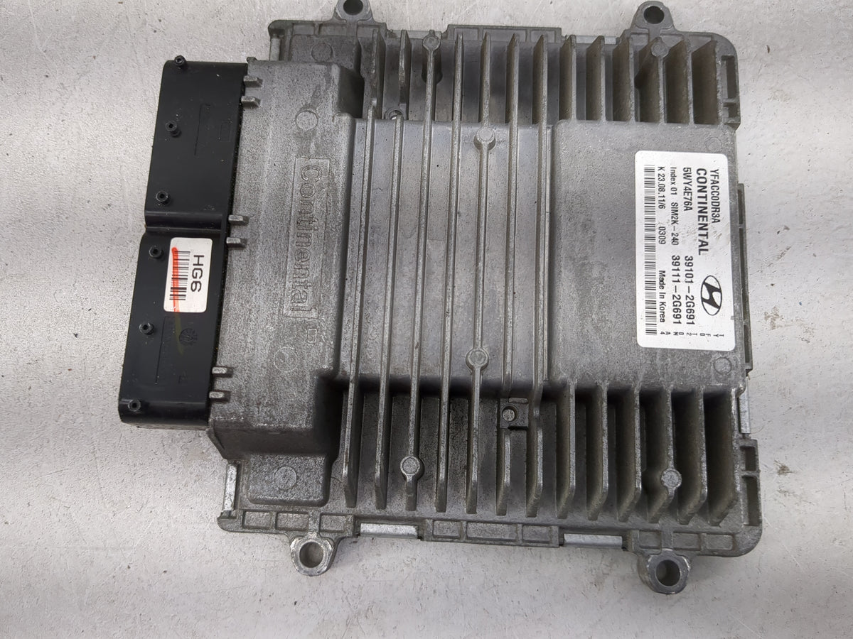 2011-2014 Hyundai Sonata PCM Engine Control Computer ECU ECM PCU OEM P/N:39111-2G691 39101-2G691 Fits 2011 2012 2013 2014 OE