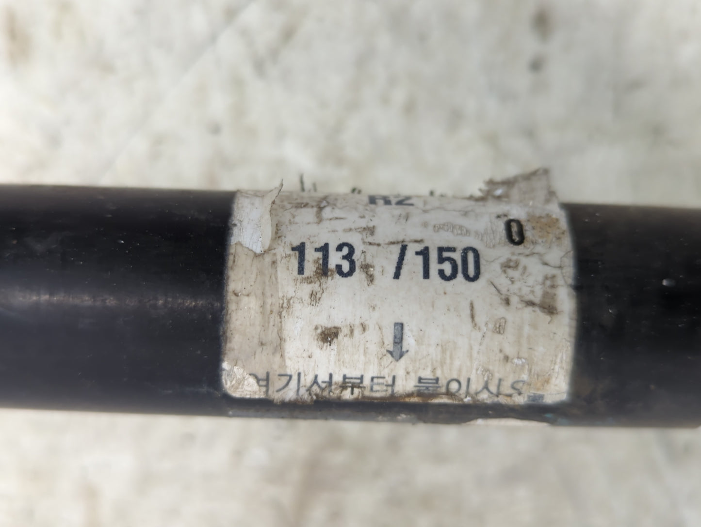 2011-2015 Hyundai Sonata Axle Shaft Front Driver Cv C/v - Oemusedautoparts1.com