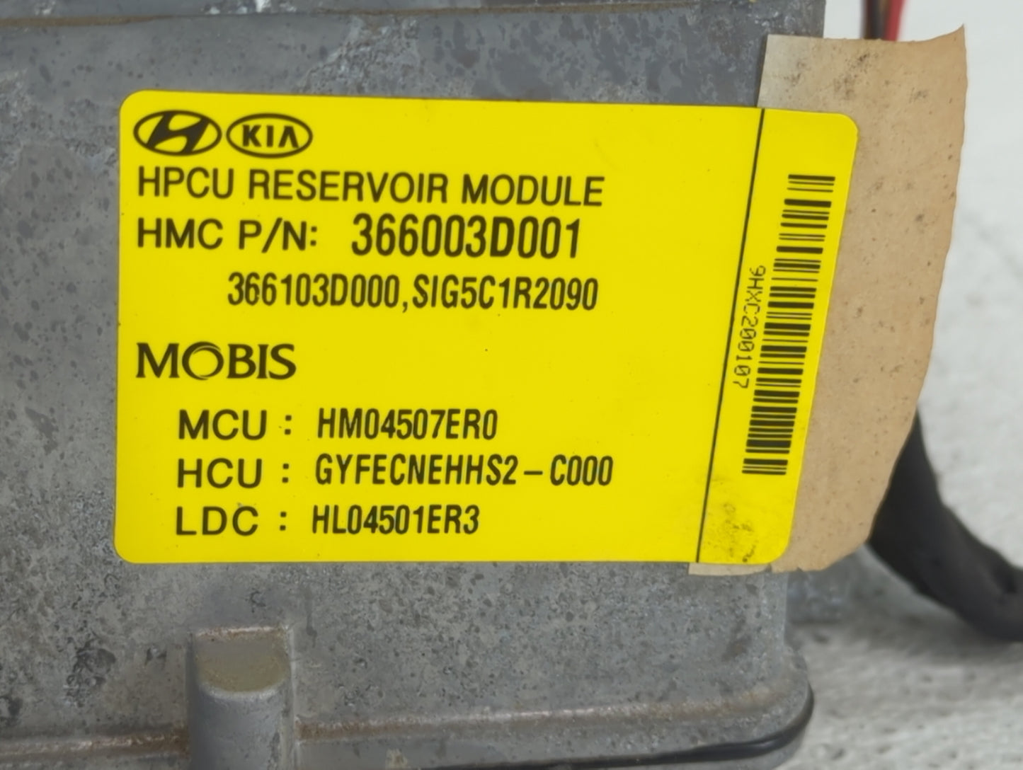 2011-2015 Hyundai Sonata Hybrid DC Synergy Drive Power Inverter P/N:366003D002 Fits Fits 2011 2012 2013 2014 2015 OEM Used A